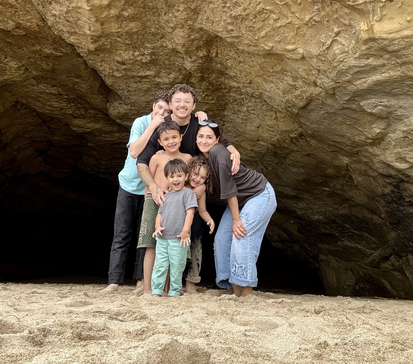 Steven Goans and family